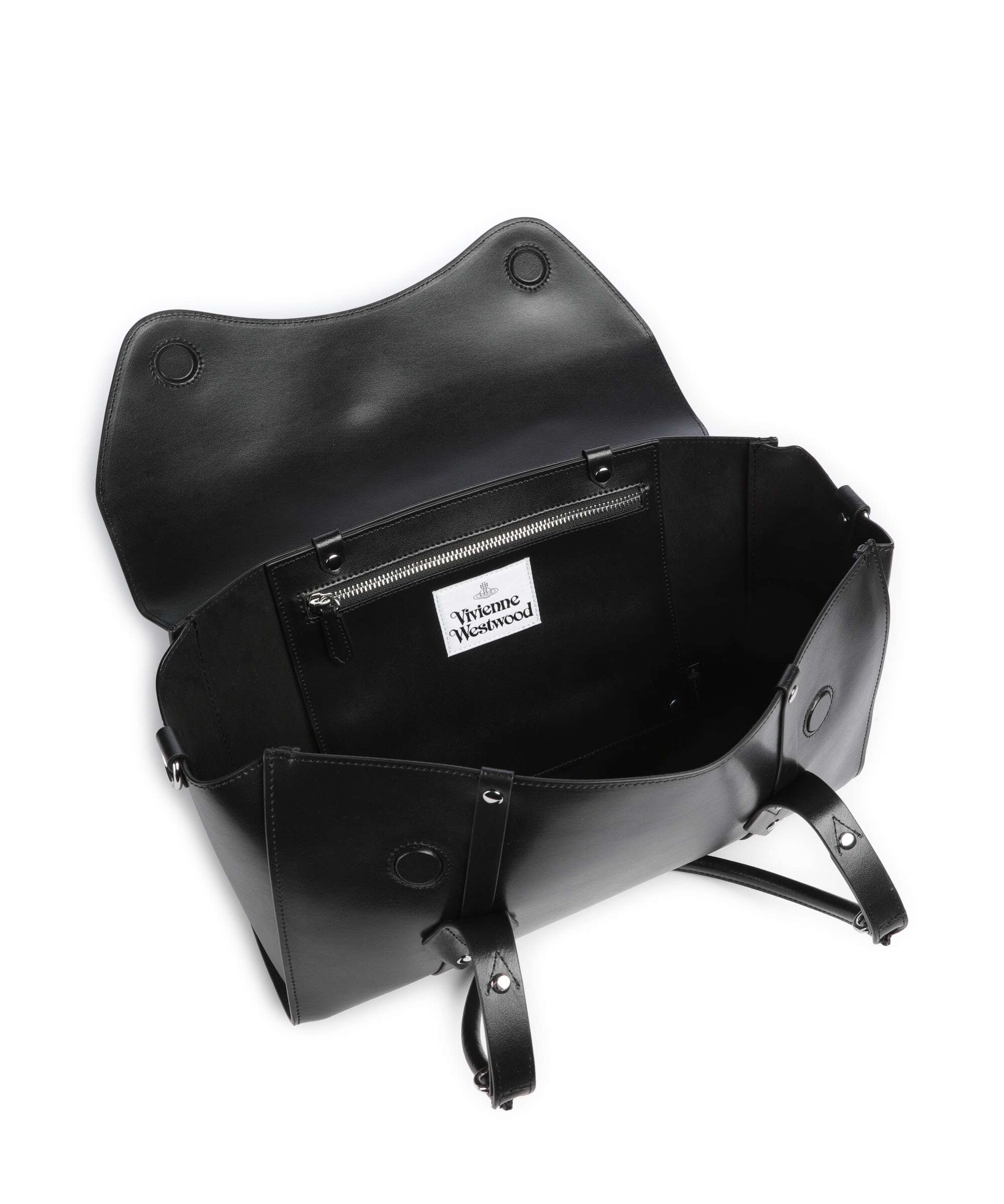 Vivienne Westwood Bettina Smooth Medium Torebka black - Image 6