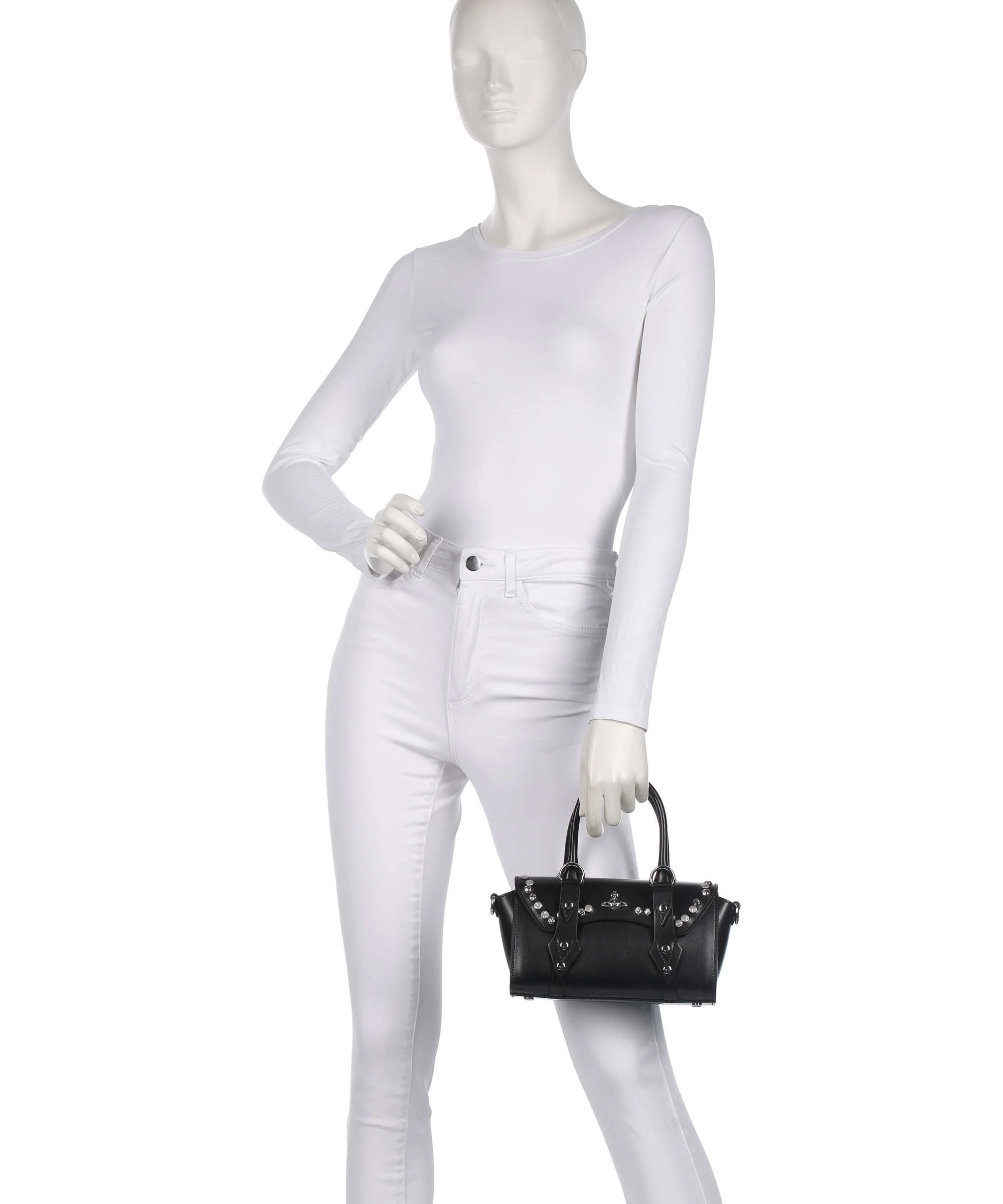Vivienne Westwood Bettina Smooth Mini Torebka black - Image 3