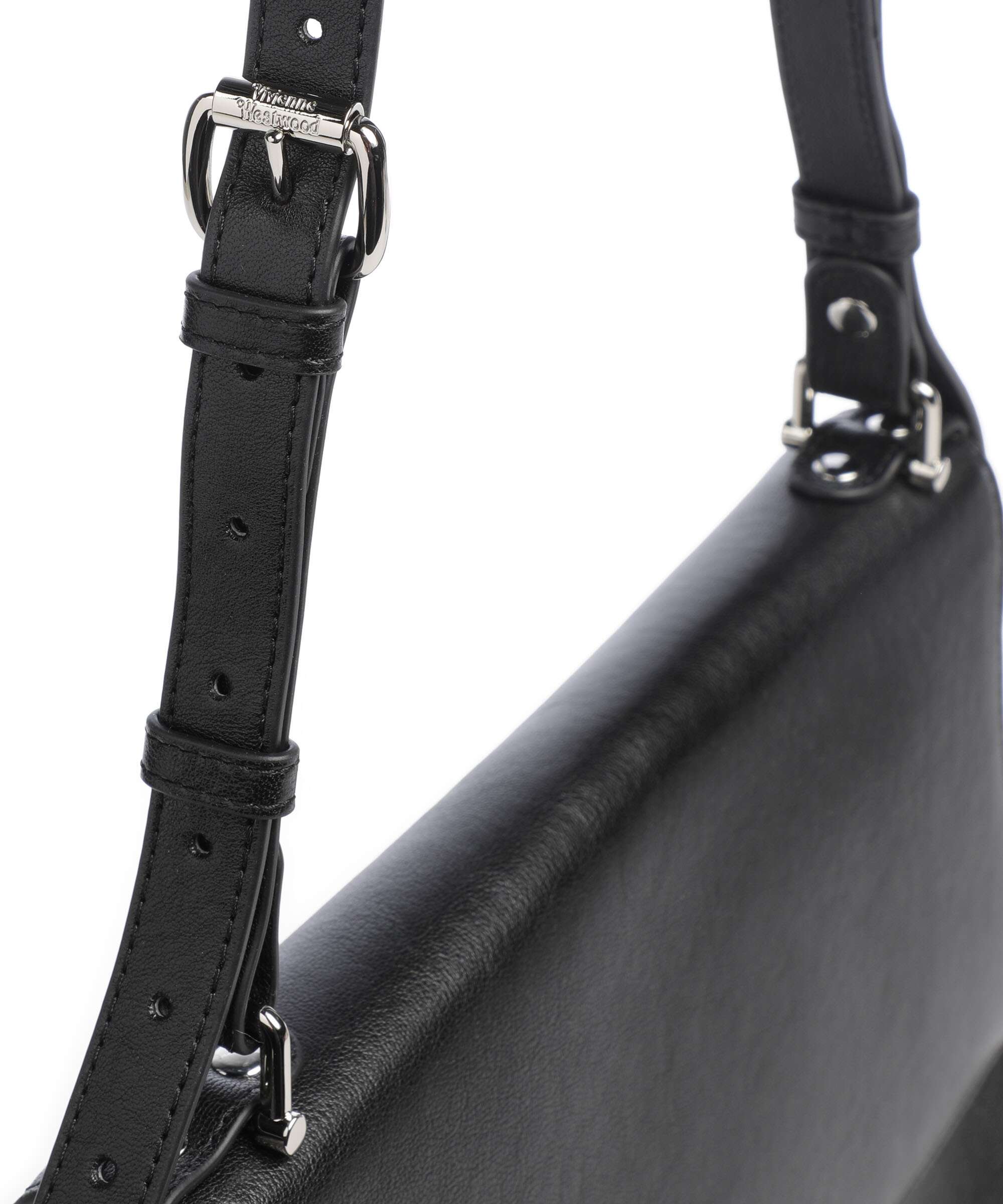 Vivienne Westwood Bianca Supple Medium Torba na ramię black - Image 4