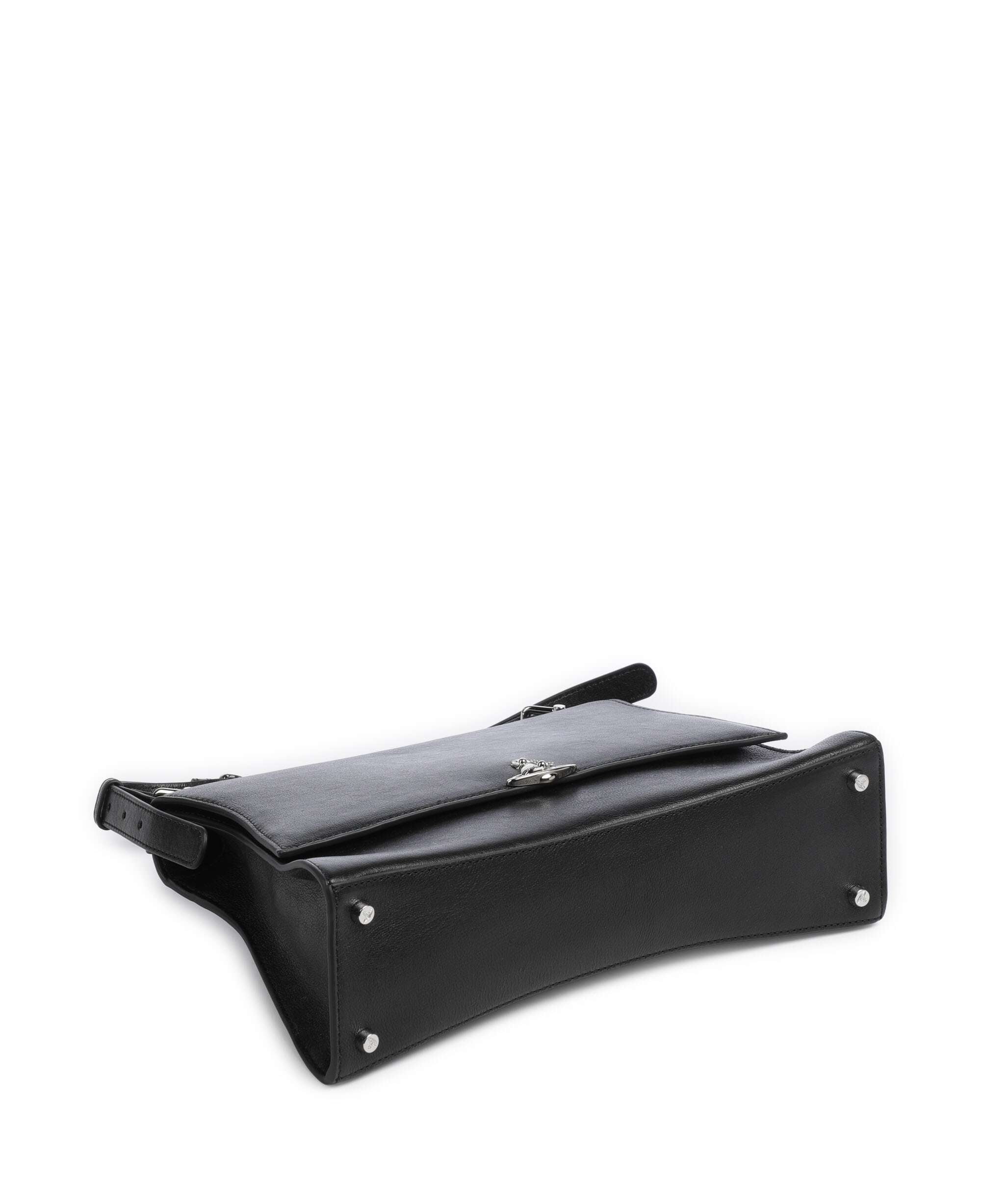 Vivienne Westwood Bianca Supple Medium Torba na ramię black - Image 5