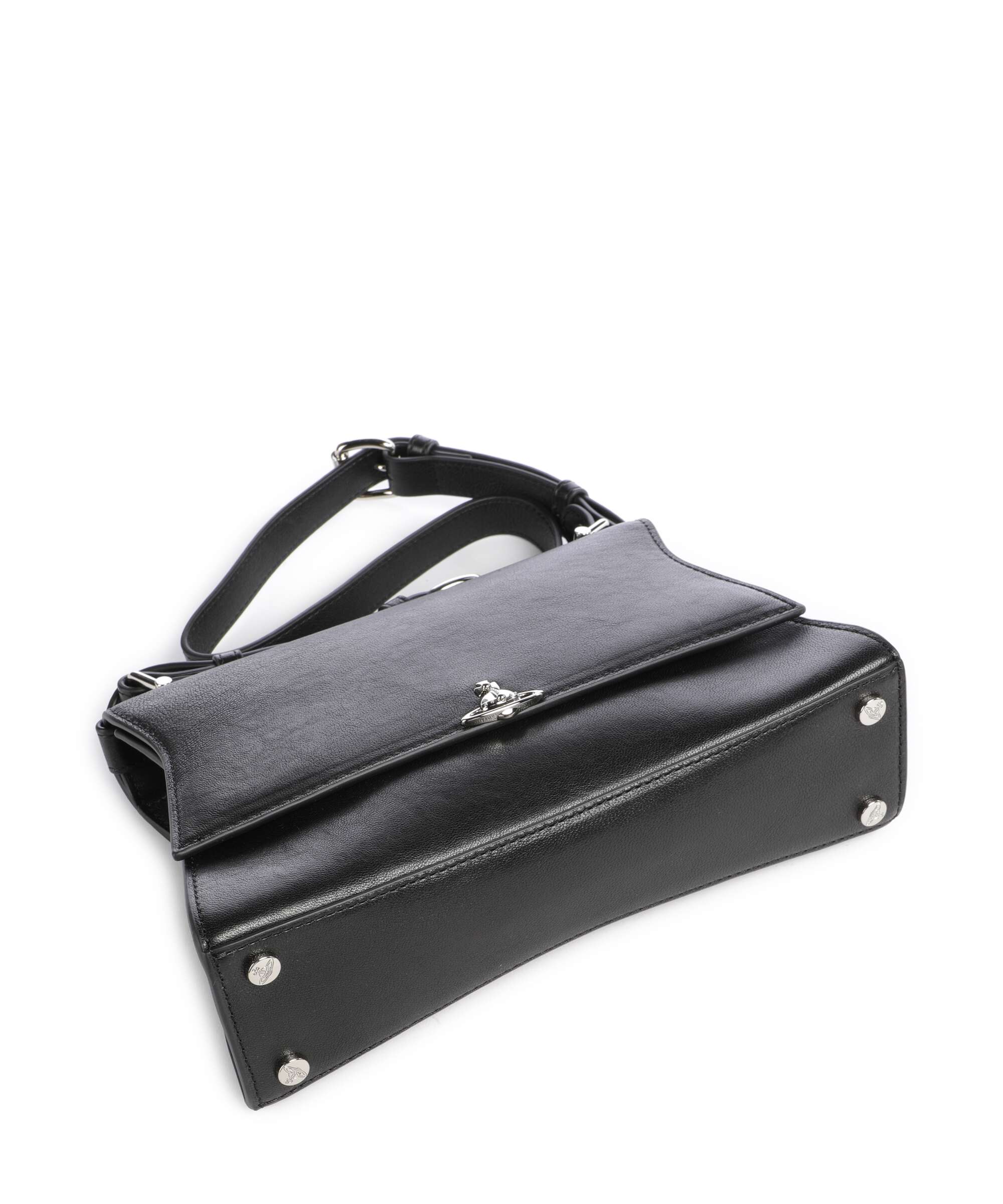 Vivienne Westwood Bianca Supple Small Torba na ramię black - Image 4
