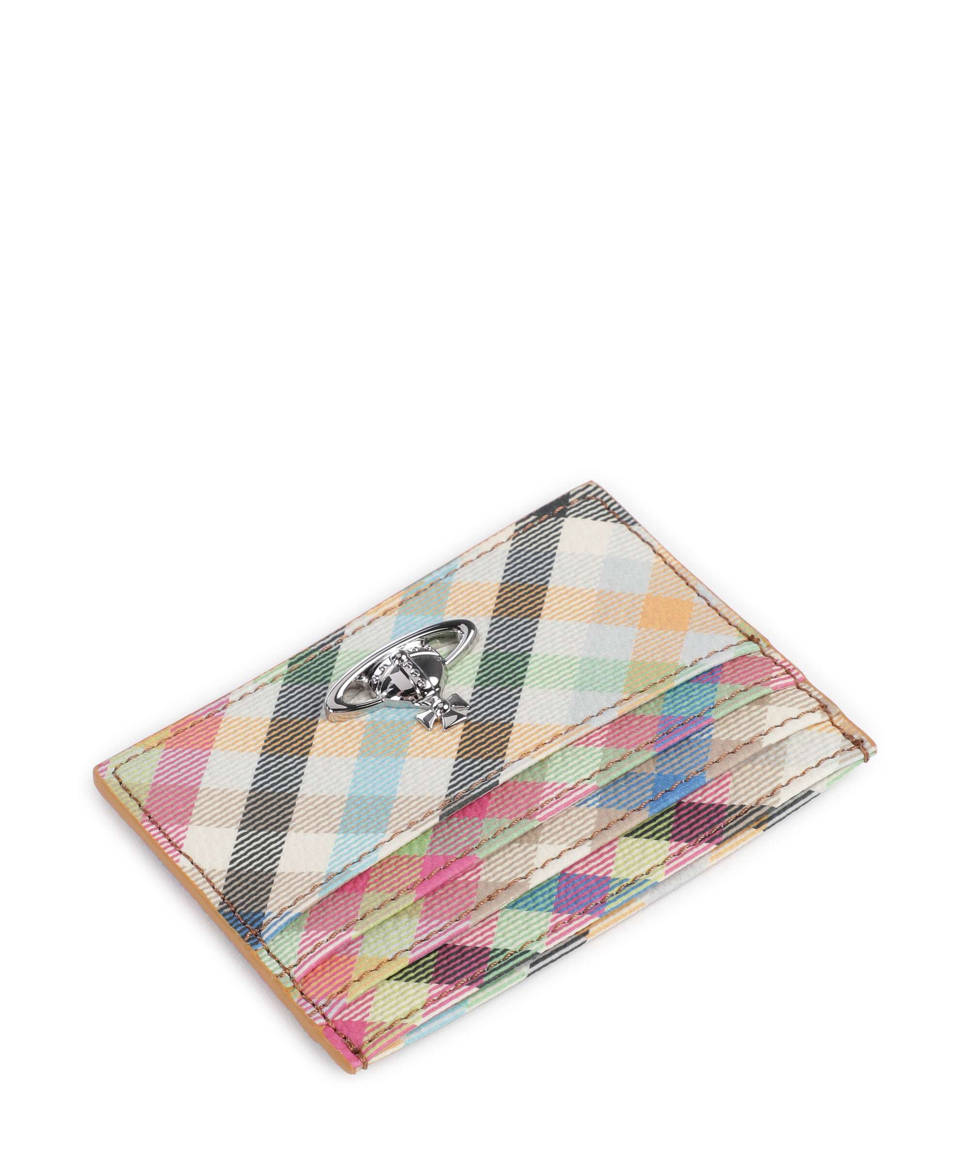 Vivienne Westwood Buccia D'Arancia Etui na karty kredytowe heather plaid - Image 3