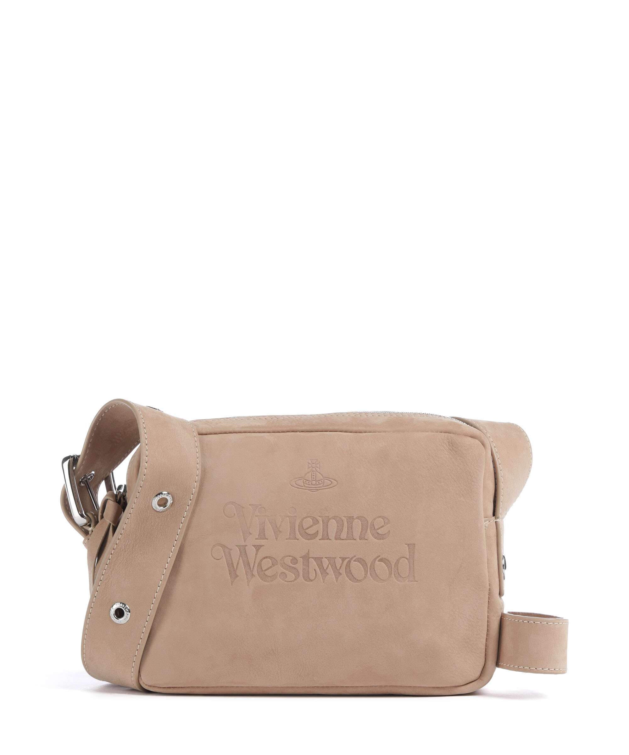 Vivienne Westwood Carrie Torba przez ramię beige