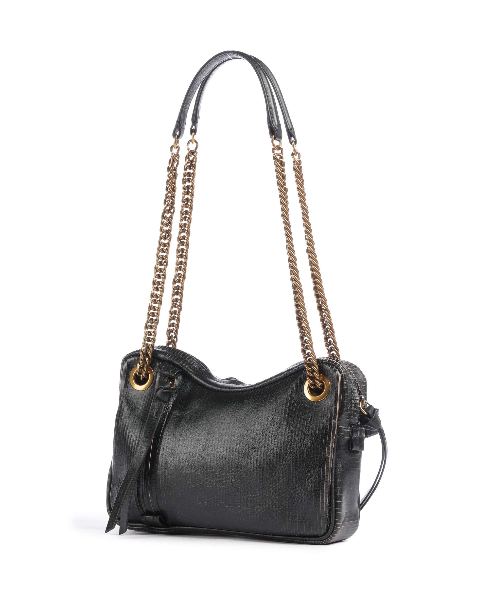 Vivienne Westwood Dolce Laser Line Medium Torba na ramię black/beige - Image 2