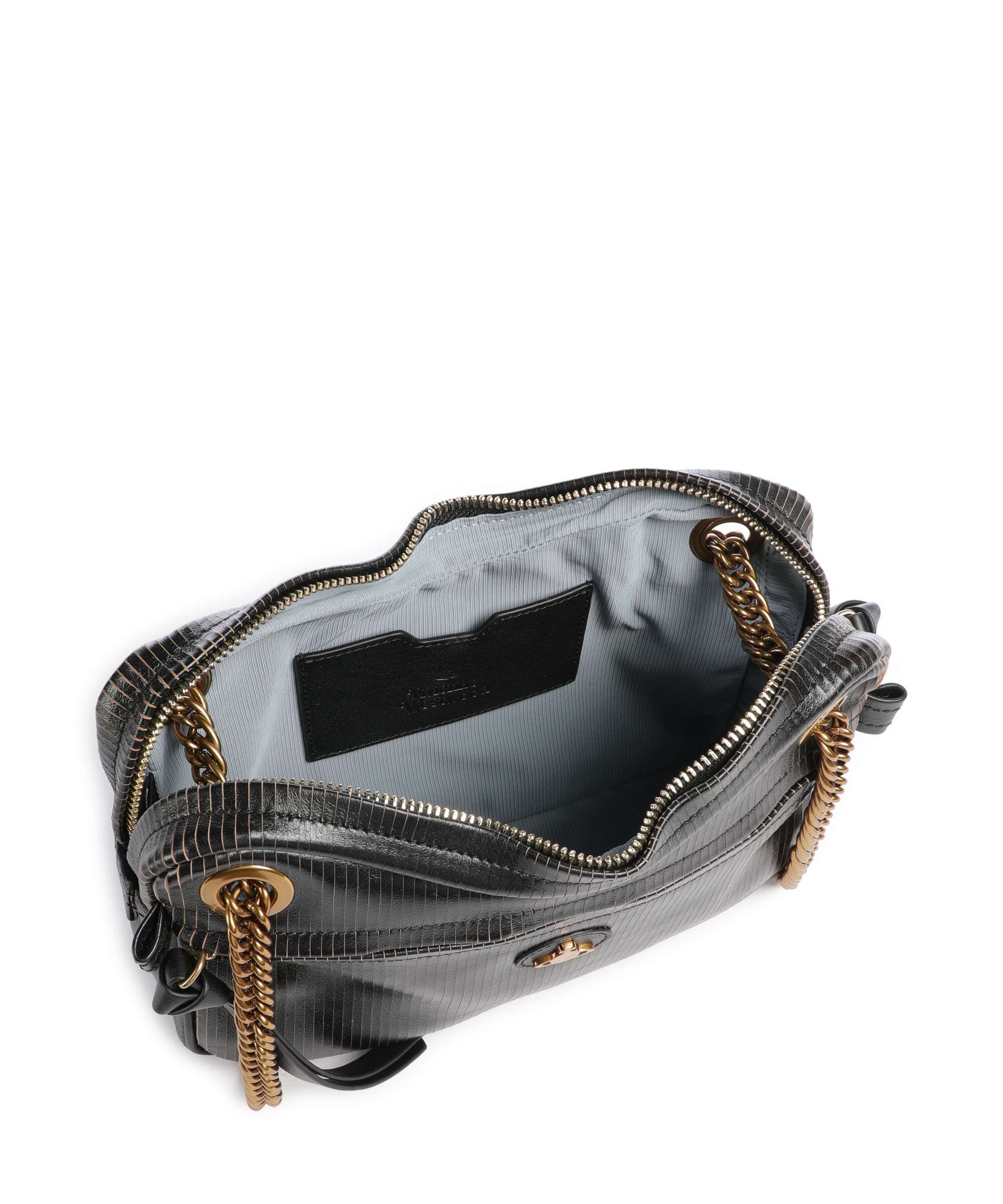 Vivienne Westwood Dolce Laser Line Medium Torba na ramię black/beige - Image 6