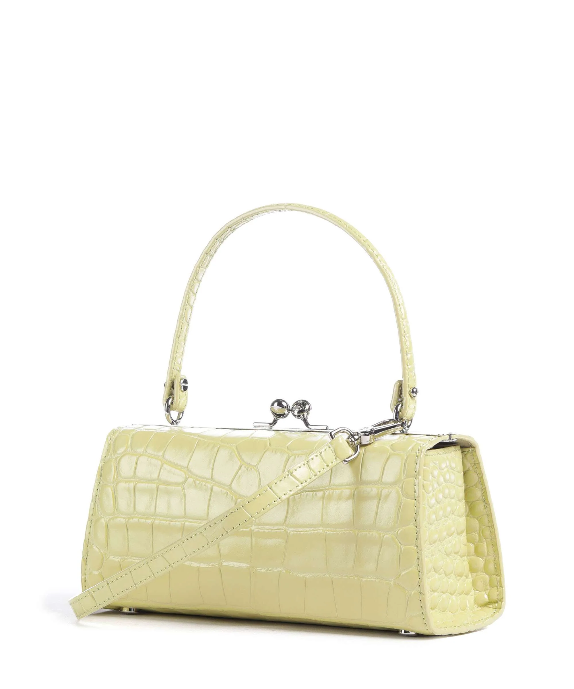 Vivienne Westwood Doll Frame Embossed Croc XL Torebka lime green - Image 2