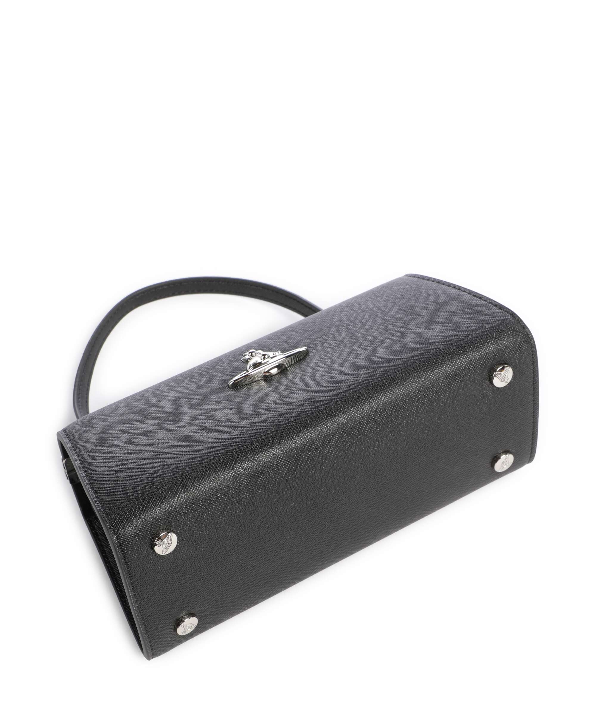 Vivienne Westwood Doll Frame Saffiano XL Torebka black - Image 5