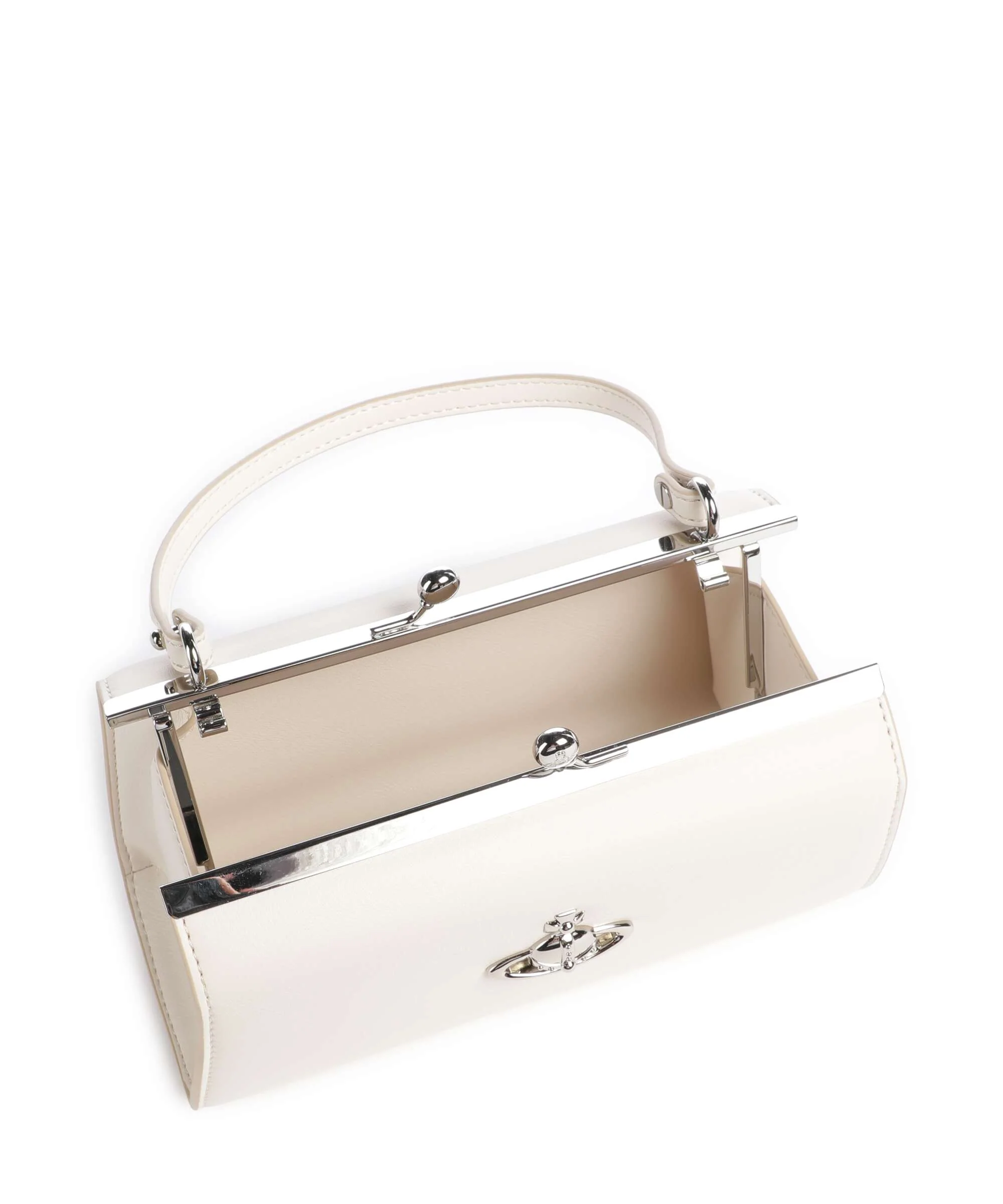Vivienne Westwood Doll Frame Smooth XL Torebka white - Image 6
