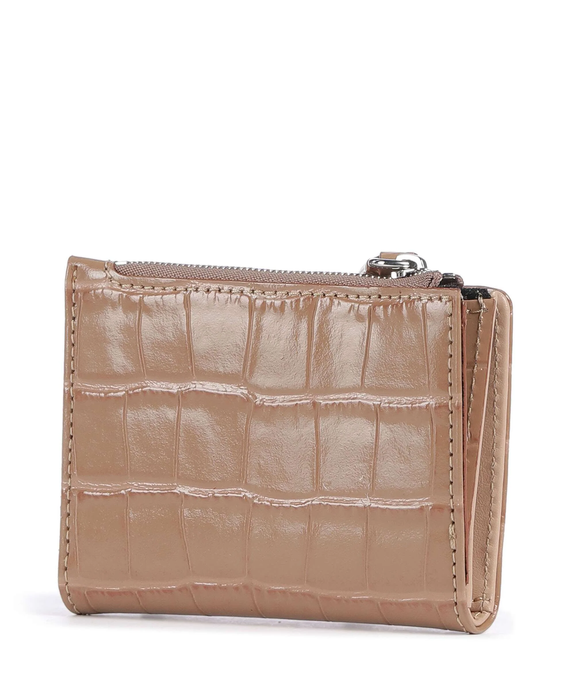 Vivienne Westwood Embossed Croc Slim Portfel dusty pink - Image 3