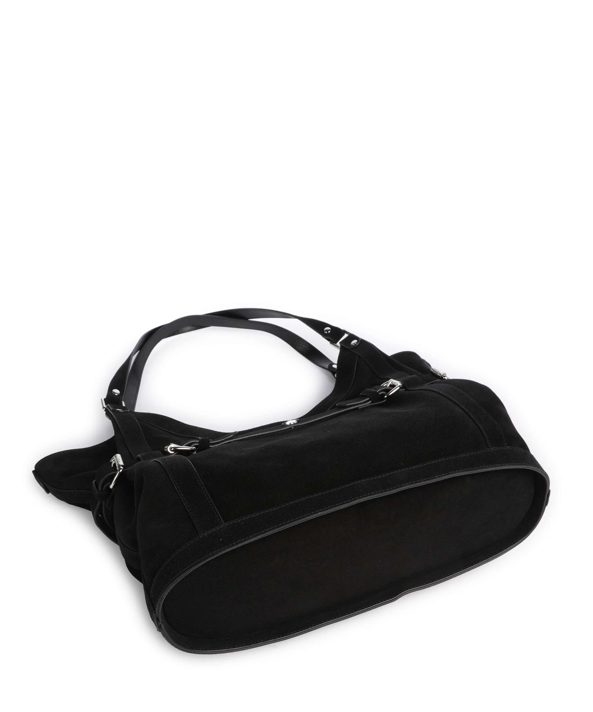 Vivienne Westwood Frankie Suede Large Torba na zakupy black - Image 5