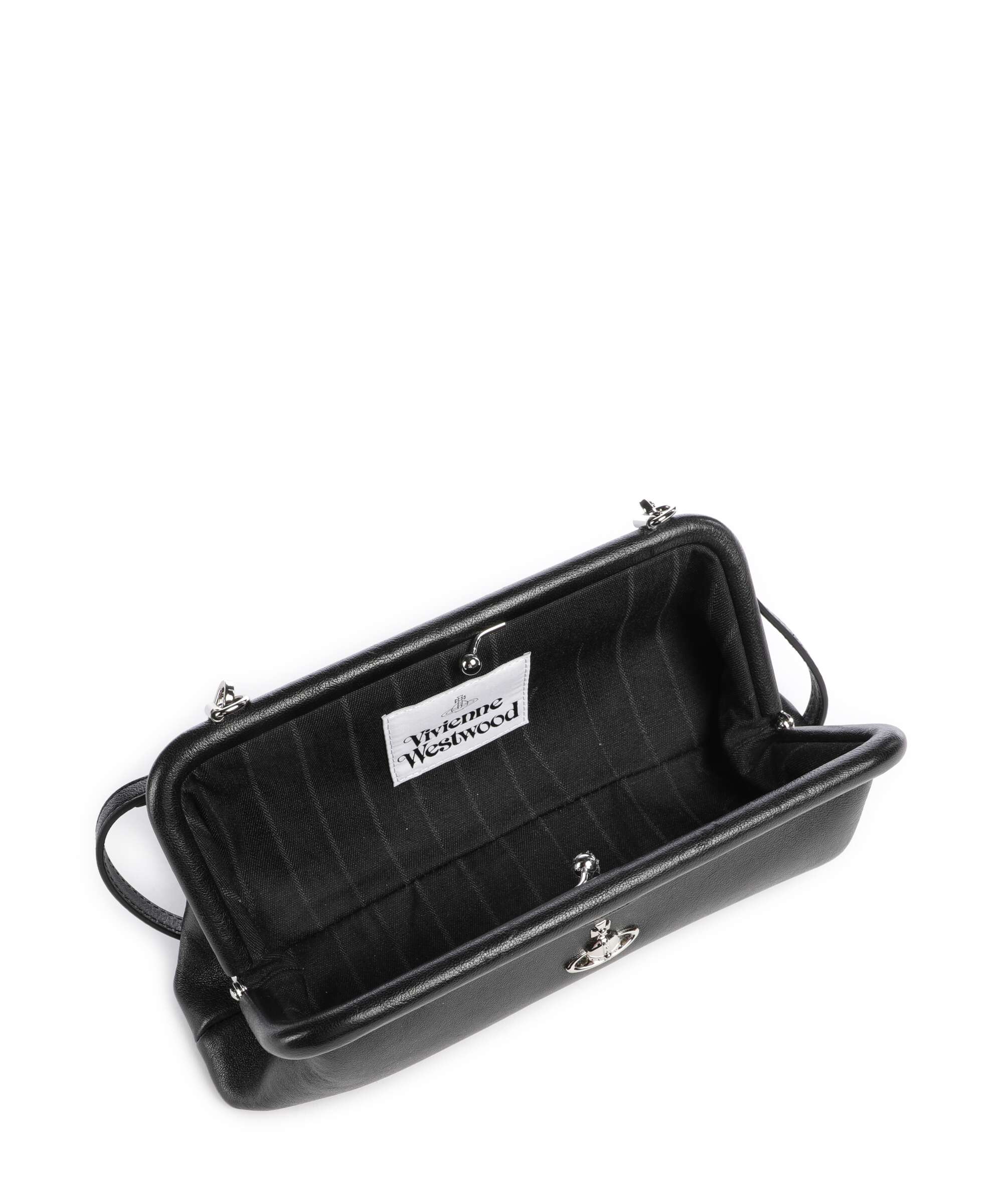 Vivienne Westwood Jane Frame Supple Torba na ramię black - Image 5