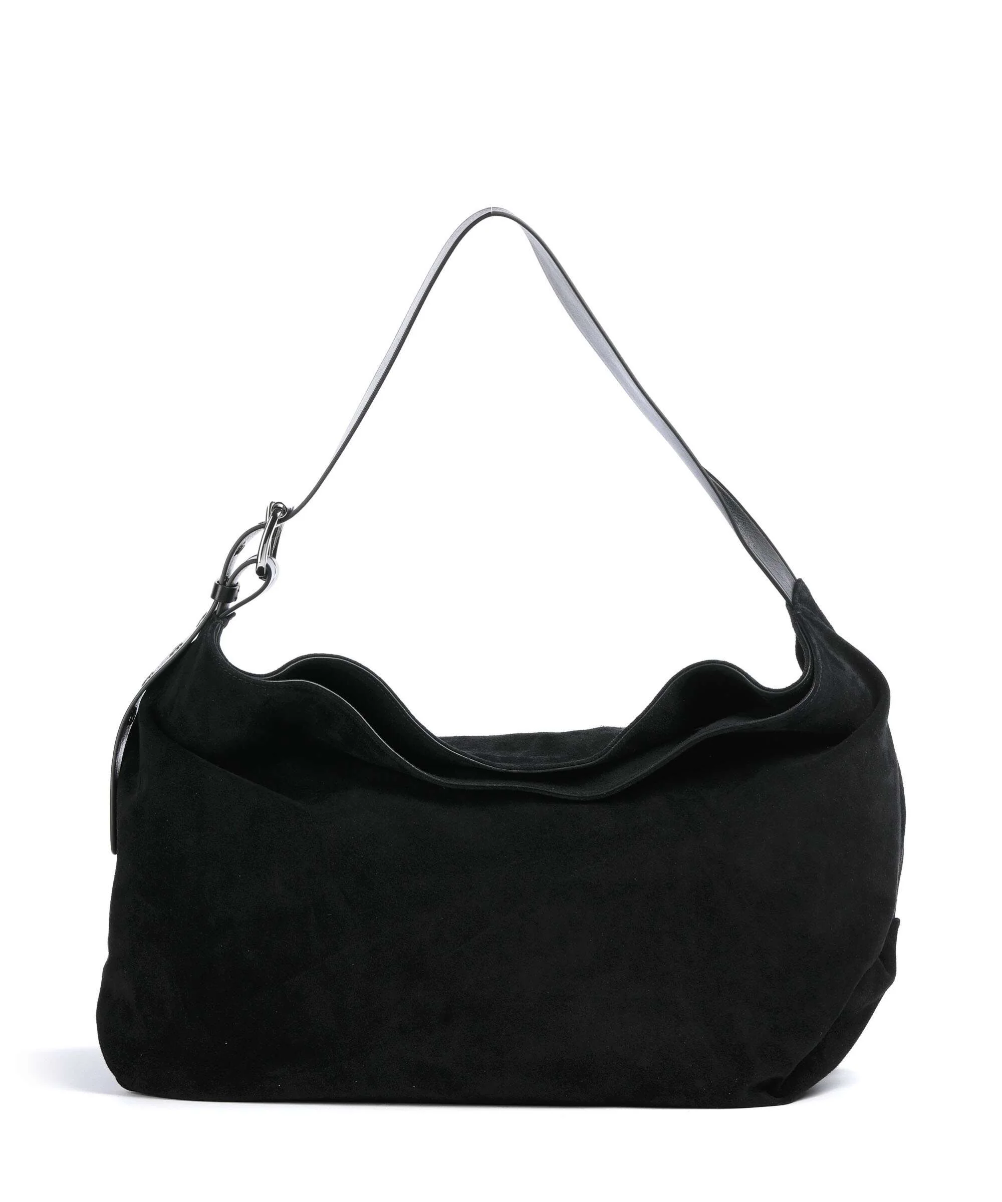 Vivienne Westwood Maxime Suede Large Torebka worek black