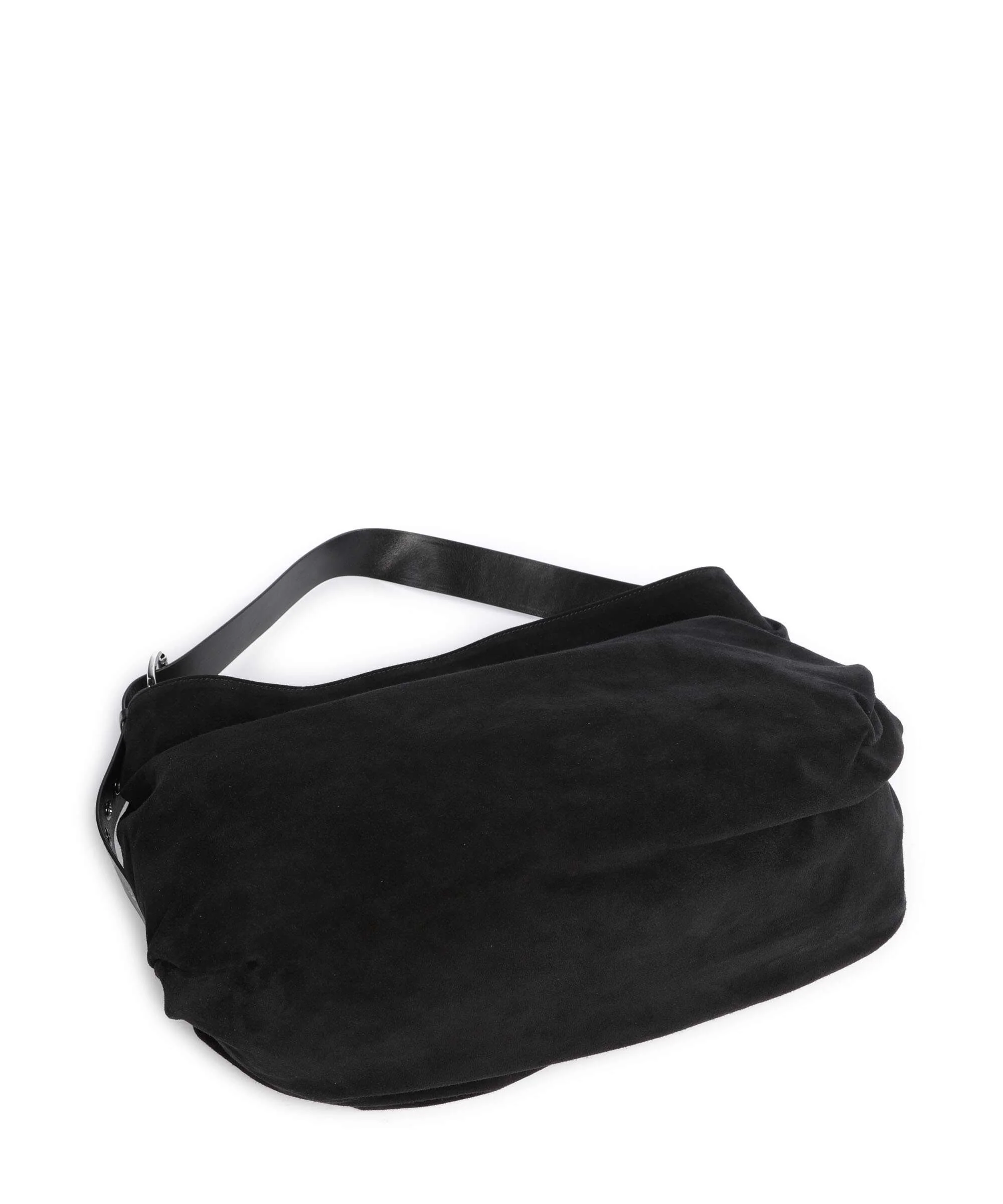 Vivienne Westwood Maxime Suede Large Torebka worek black - Image 5