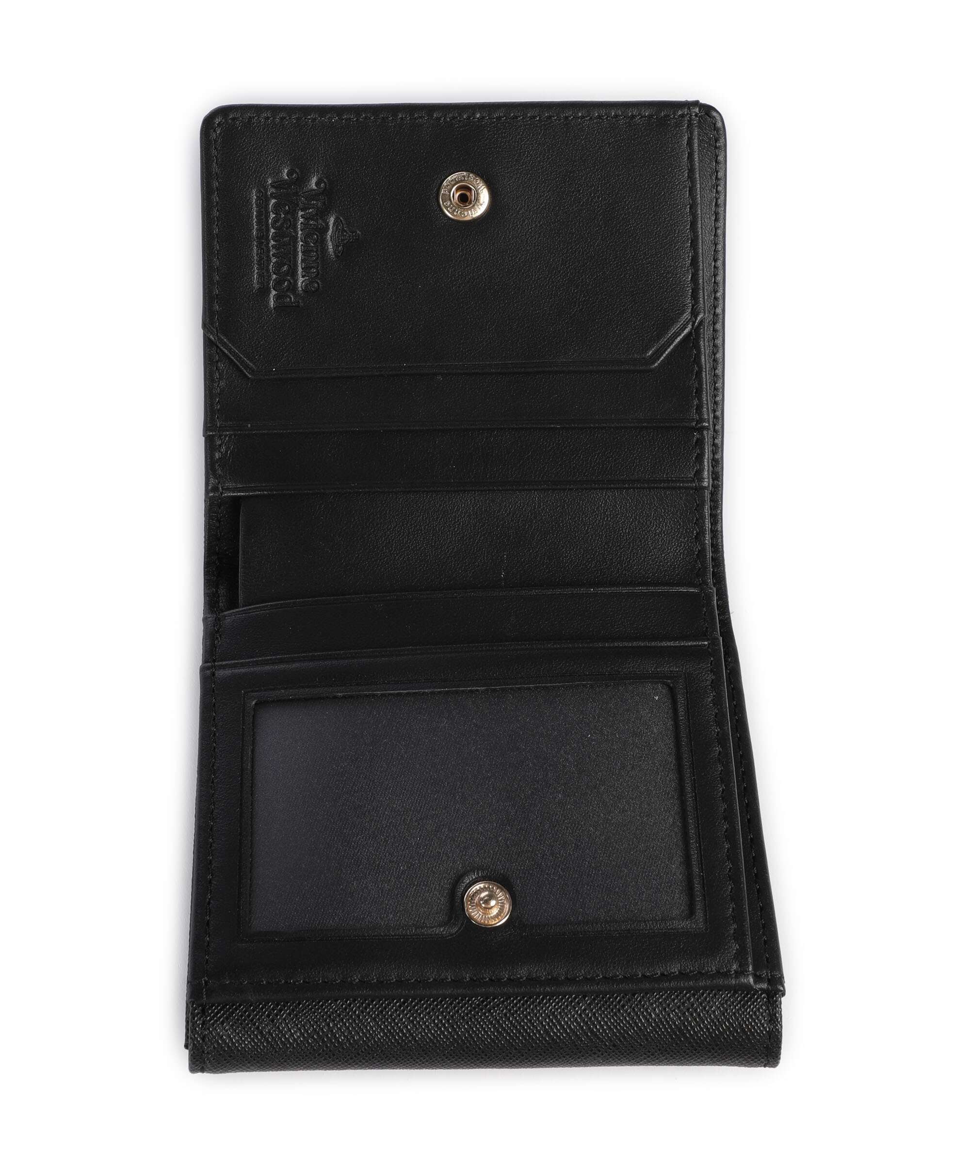 Vivienne Westwood Saffiano Small Portfel black - Image 2