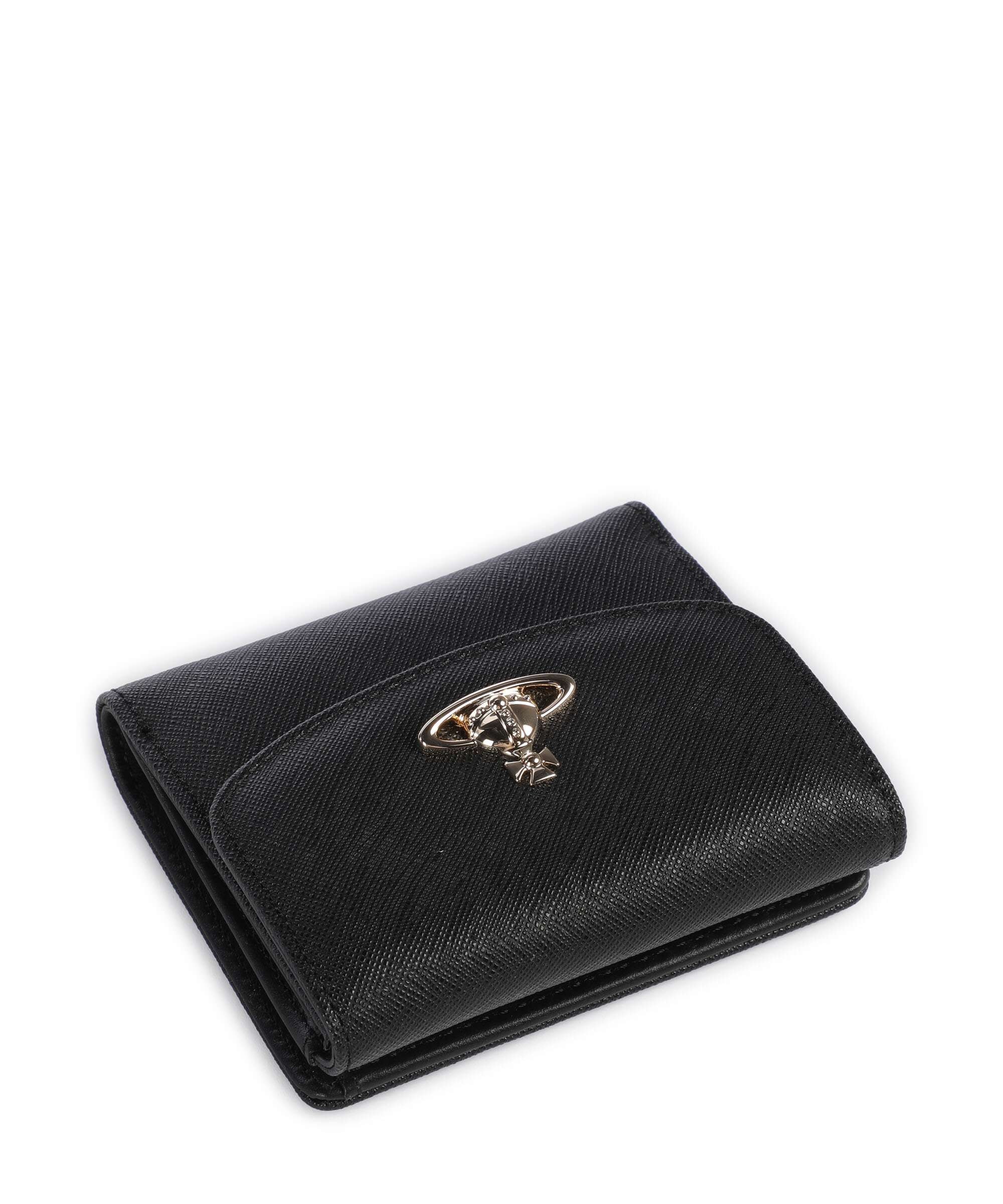 Vivienne Westwood Saffiano Small Portfel black - Image 5
