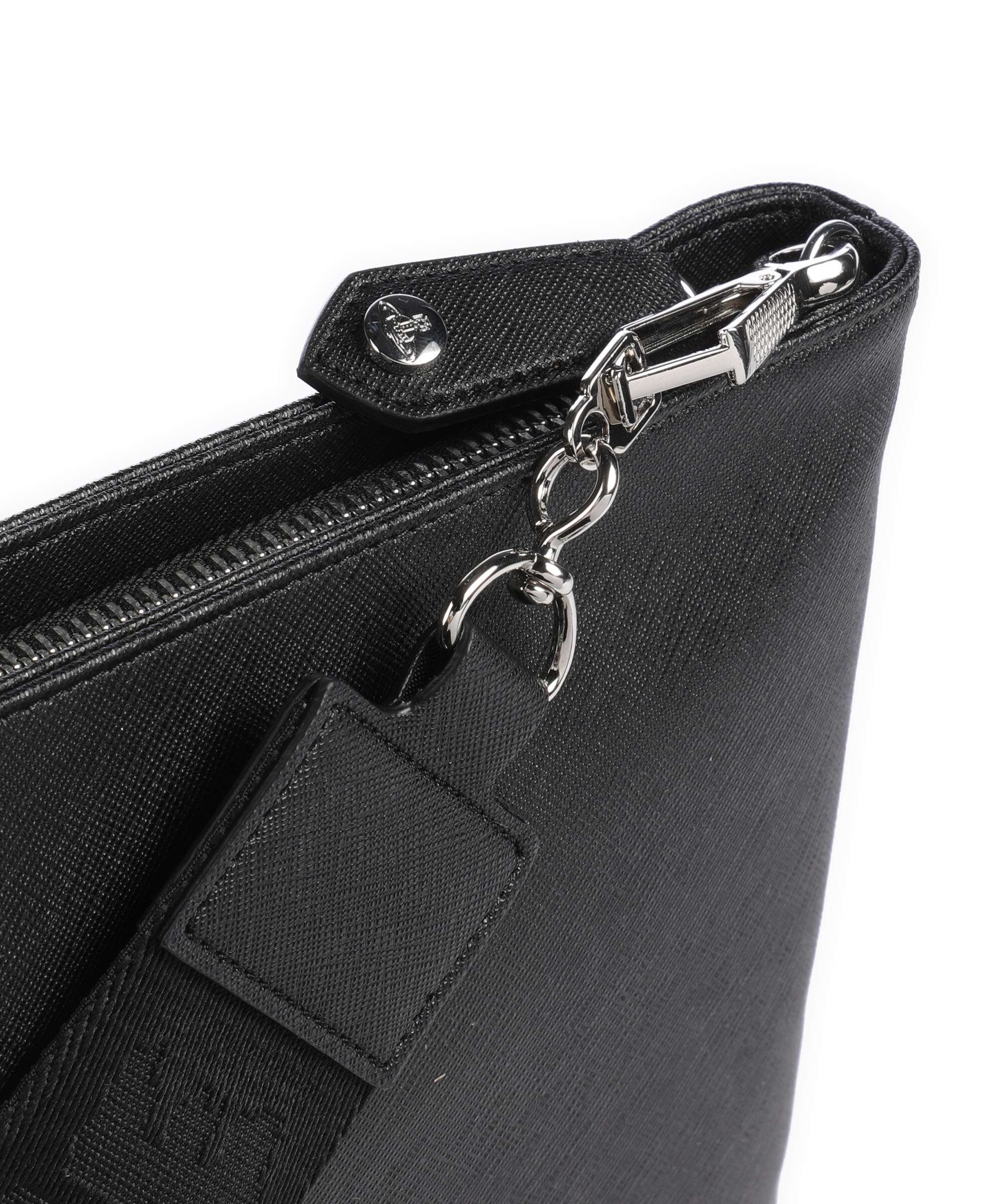 Vivienne Westwood Squire Square Saffiano Torba przez ramię black - Image 4