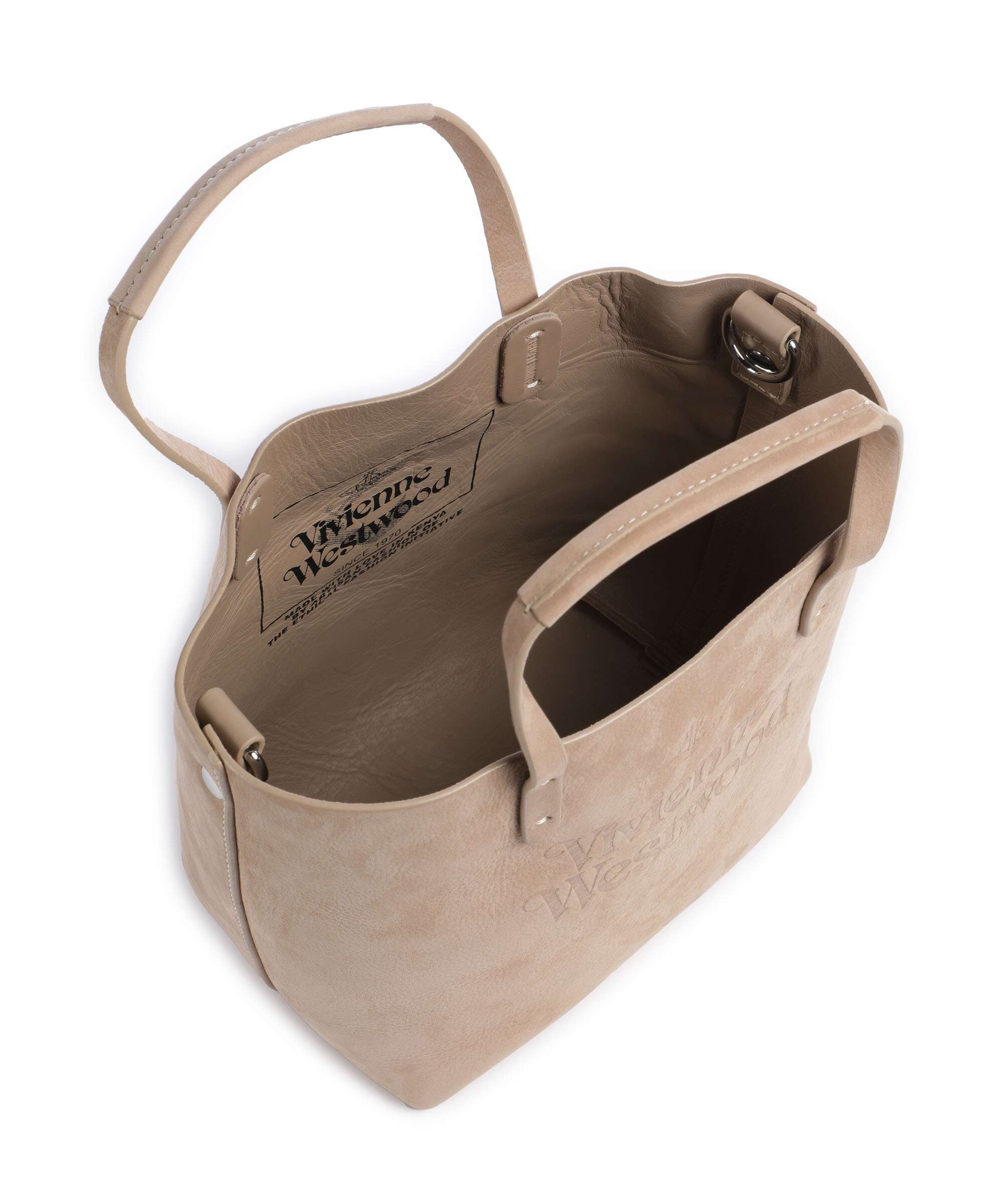 Vivienne Westwood Studio Nubuck Small Torebka beige - Image 5
