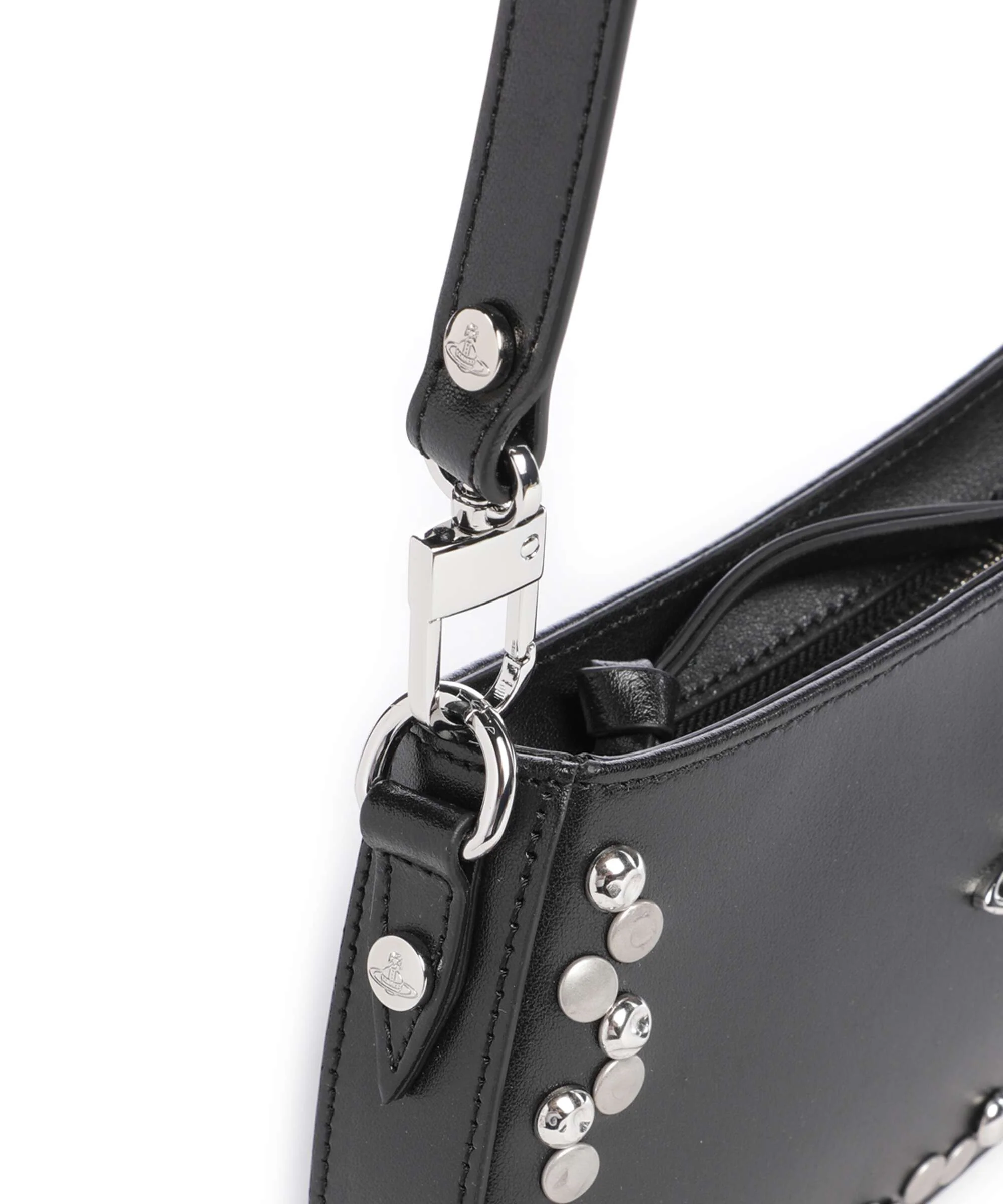 Vivienne Westwood Tasha Smooth Torba na ramię black - Image 4