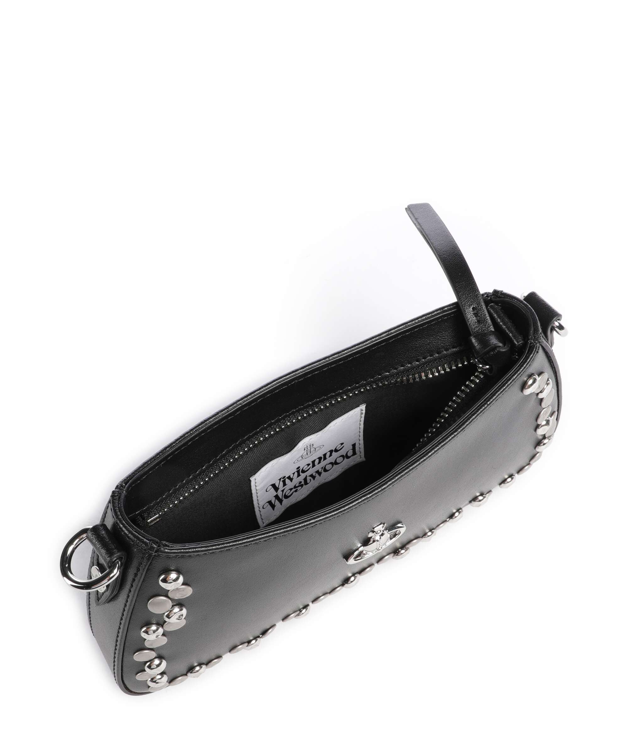 Vivienne Westwood Tasha Smooth Torba na ramię black - Image 6