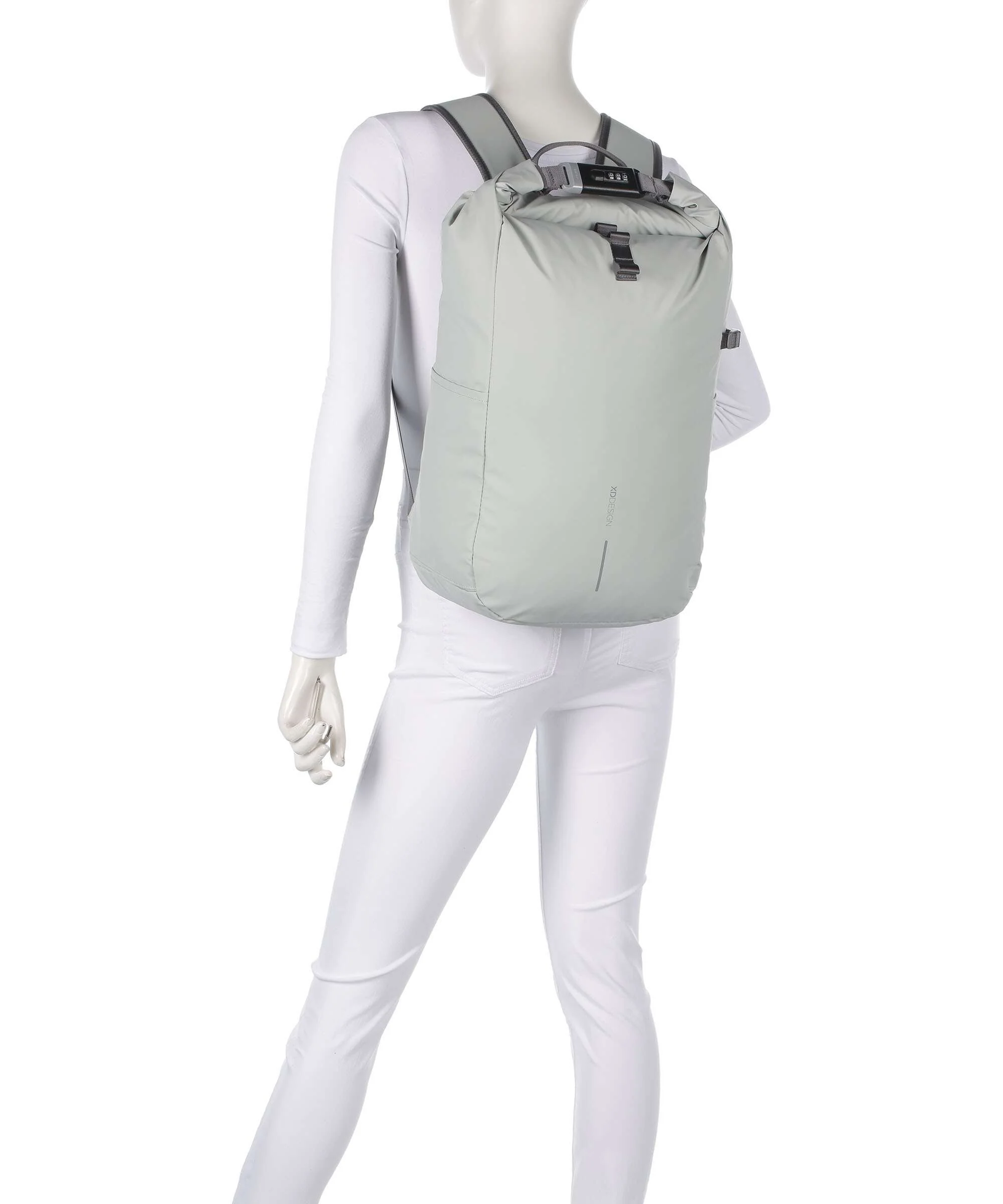 XD Design Urban Plecak z rolowanym zamknięciem offwhite - Image 3