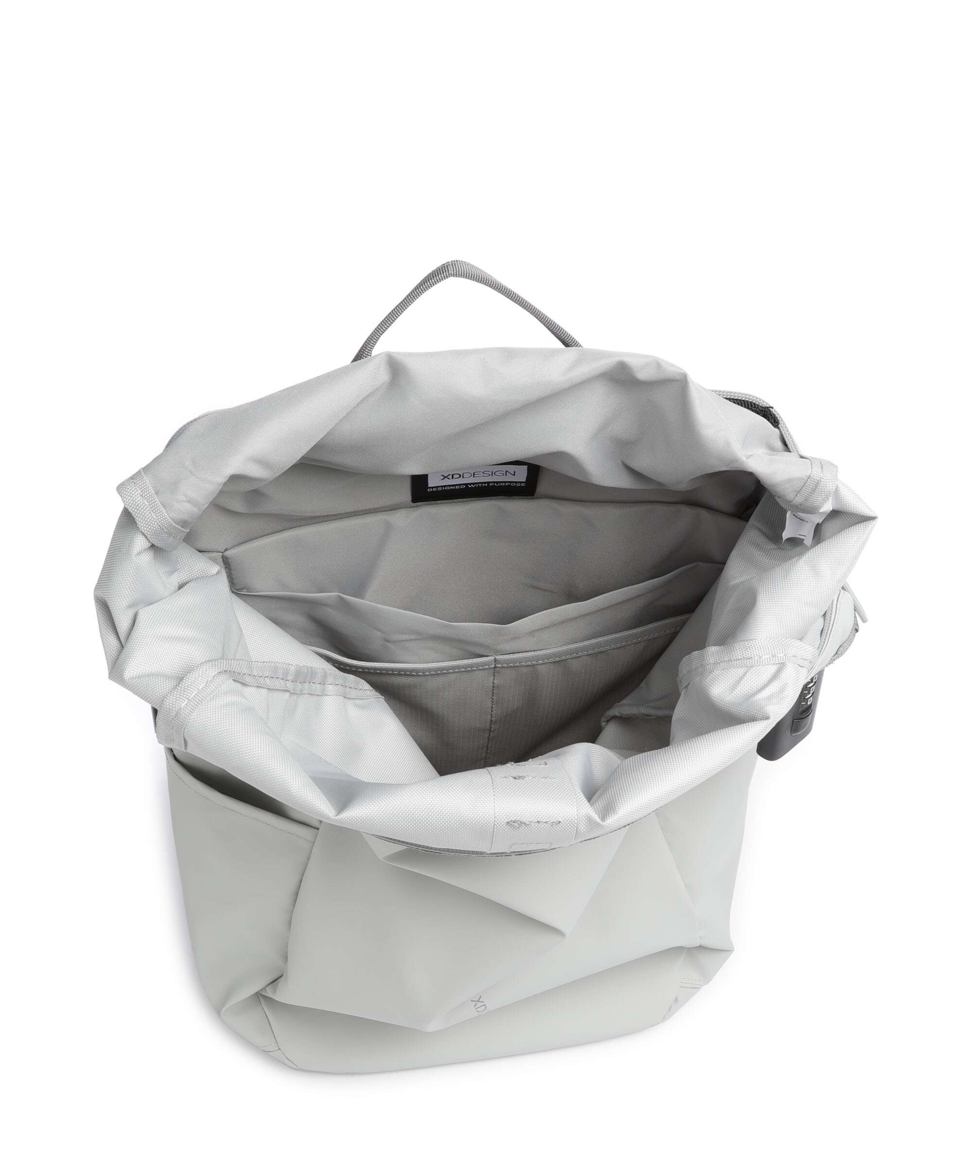 XD Design Urban Plecak z rolowanym zamknięciem offwhite - Image 6