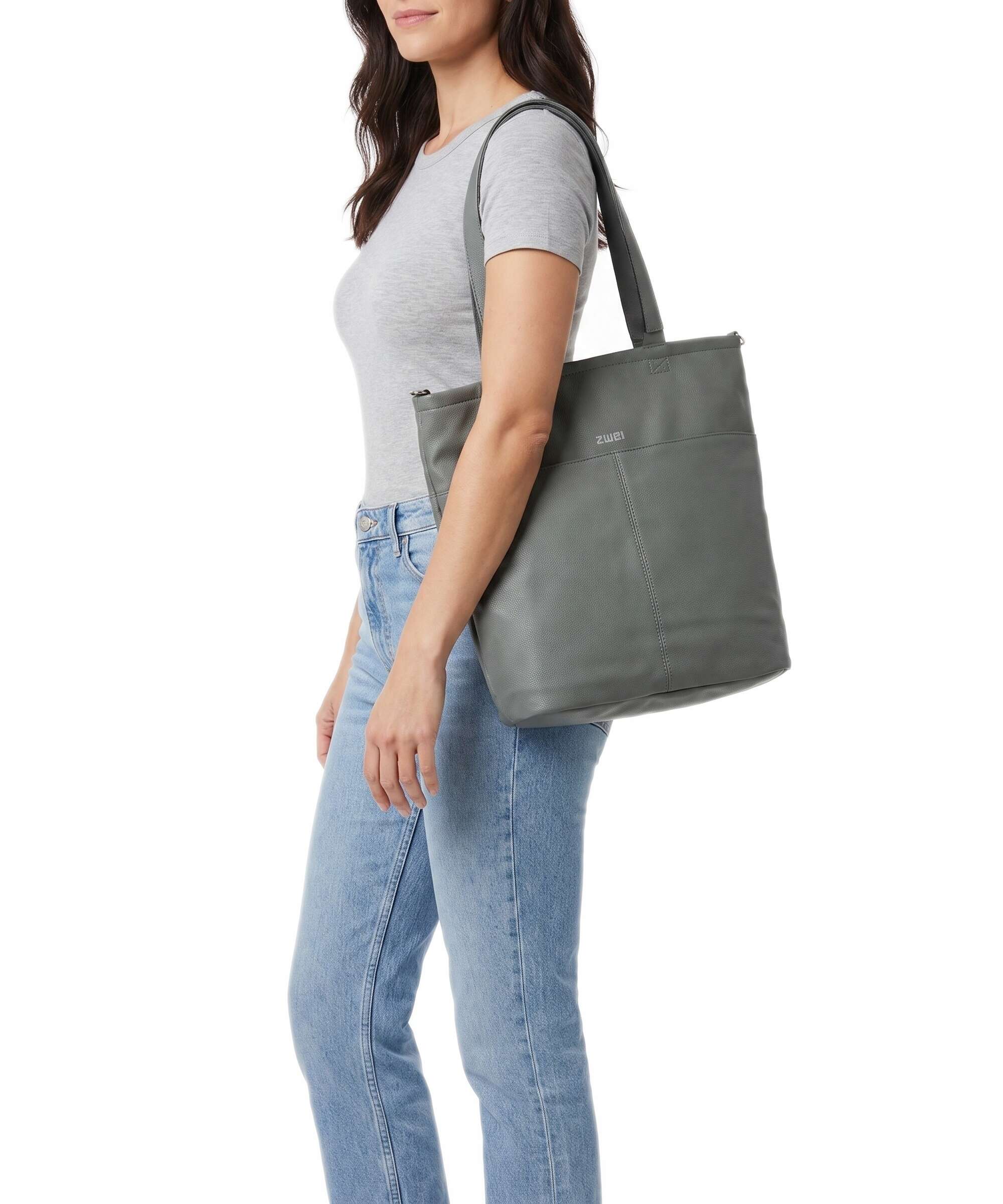 Zwei Mademoiselle.M M145 Torba na zakupy eucalyptus - Image 3